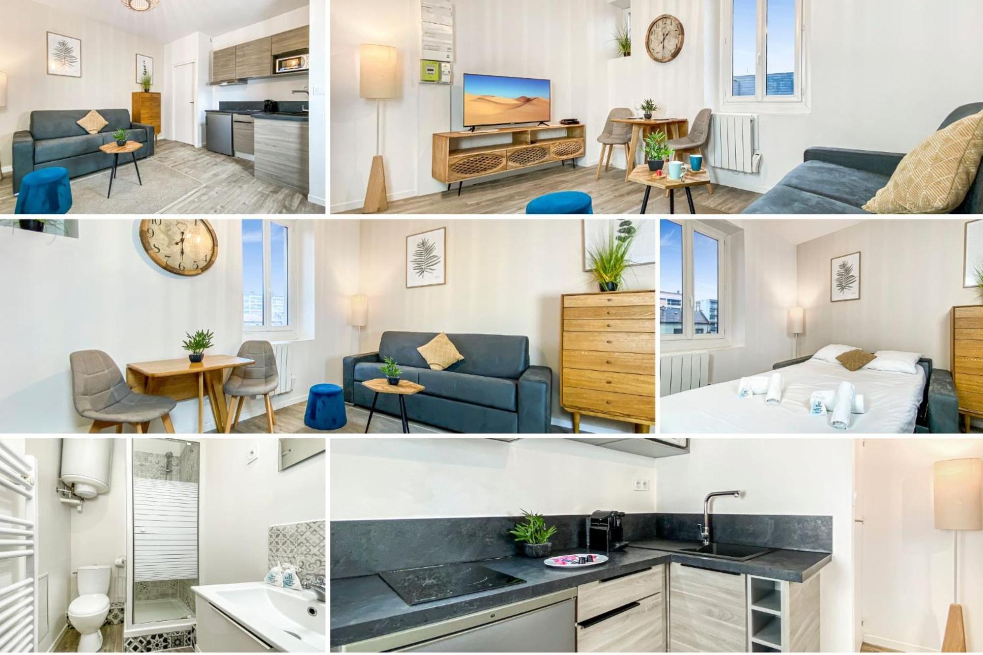 Homey Titi - Hyper-Centre - Proche Gare Et Tram - Lit Convertible - Wifi Gratuit Annemasse Bagian luar foto